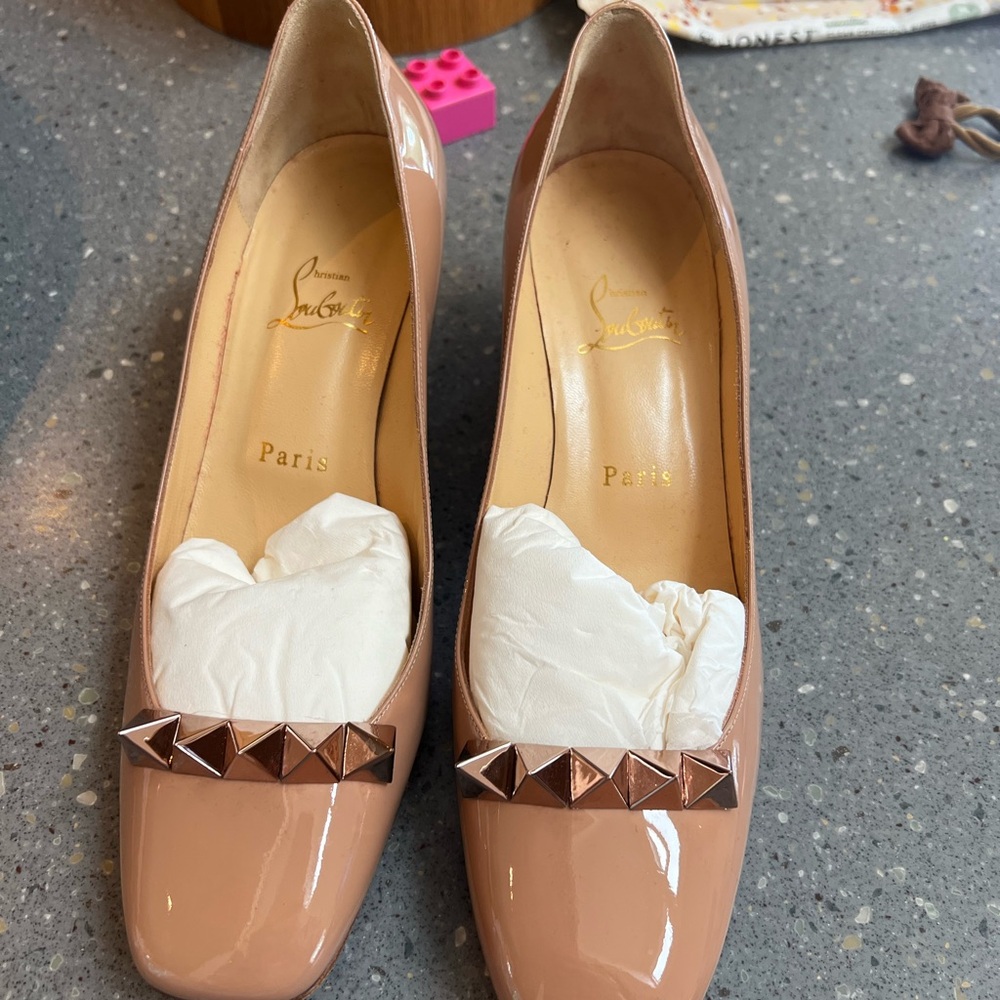 Christian Louboutin Stack Heel